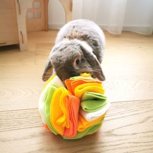 rabbit snuffle ball
