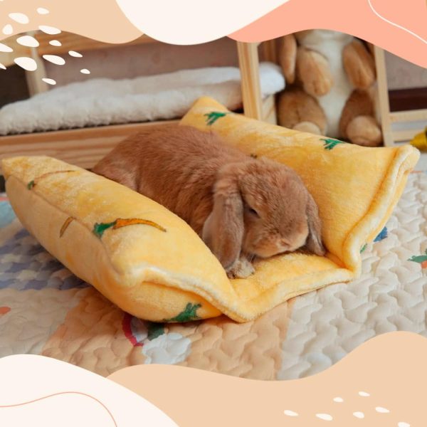 rabbit snuggle bed carrot