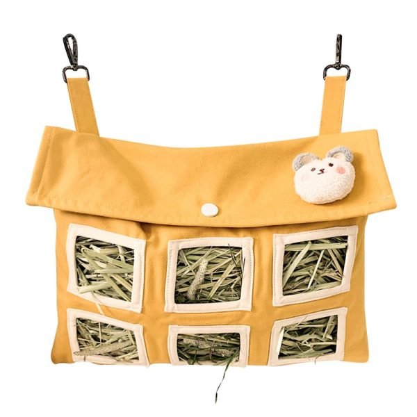 Rabbit hay feeder bag