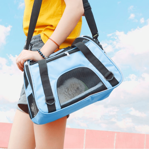 Rabbit carrier bag blue