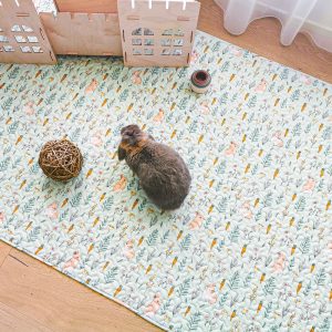 Rabbit playmat