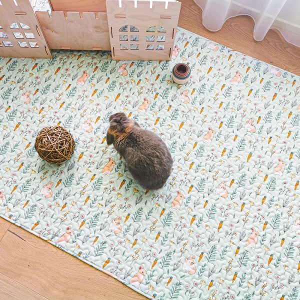 Rabbit playmat
