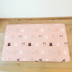No-slip rabbit mat