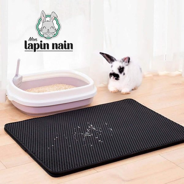 Rabbit litter floor mat