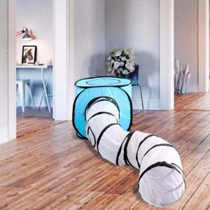 Rabbit pen with tunnel